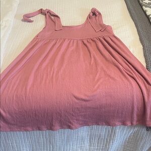 Wild Fable Pink Textured Dress
